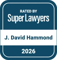 Rated by Super Lawyers 2026, J. David Hammond