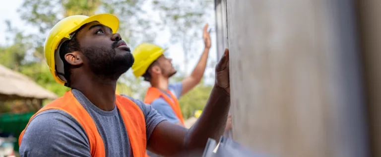 construction site workers