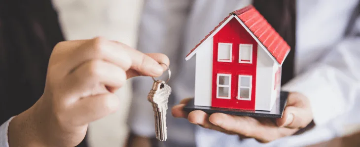 Title insurance attorney speaking with a client